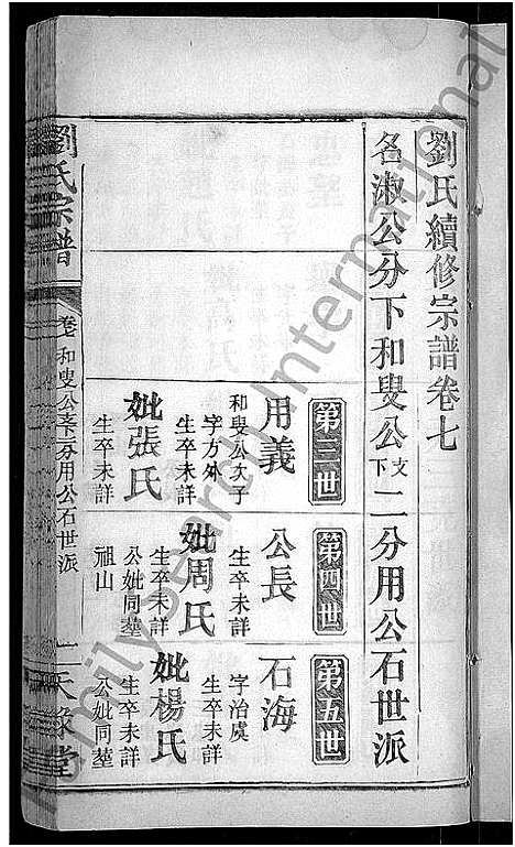 [下载][刘氏宗谱_8卷首4卷_刘氏续修宗谱]湖北.刘氏家谱_三.pdf