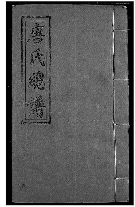 [下载][唐氏家乘]湖北.唐氏家乘_九.pdf