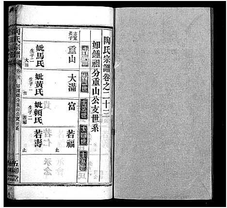 [下载][陶氏宗谱_27卷首4卷_末1卷]湖北.陶氏家谱_二十七.pdf