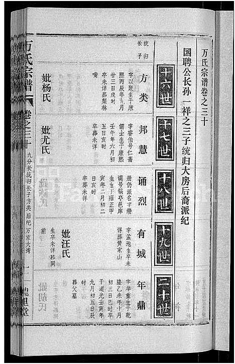 [下载][万氏宗谱_38卷首3卷]湖北.万氏家谱_三十三.pdf