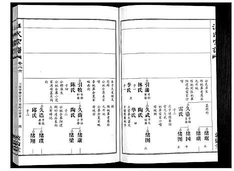 [下载][汪氏宗谱_38卷首4卷]湖北.汪氏家谱_二十六.pdf