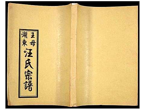 [下载][王母湖东汪氏宗谱]湖北.王母湖东汪氏家谱_十一.pdf