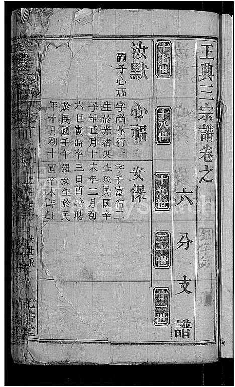 [下载][王兴三宗谱_卷数不详]湖北.王兴三家谱_六.pdf