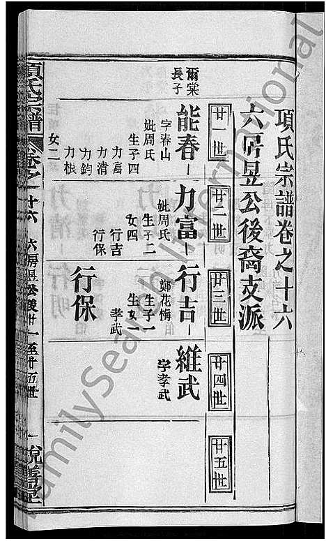 [下载][项氏宗谱_17卷首1卷]湖北.项氏家谱_九.pdf