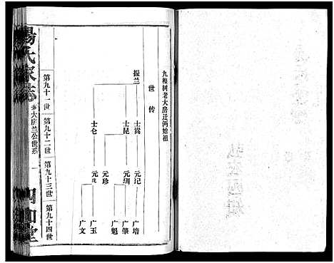 [下载][杨氏家志_按房分卷首1卷_杨氏家志]湖北.杨氏家志_二.pdf