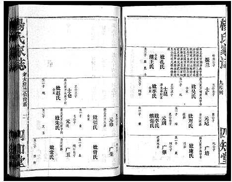 [下载][杨氏家志_按房分卷首1卷_杨氏家志]湖北.杨氏家志_二.pdf