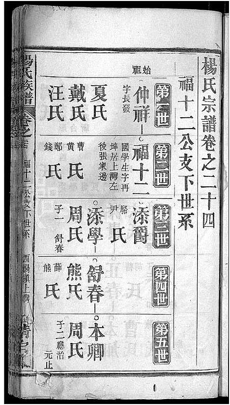 [下载][杨氏族谱_24卷首2卷_杨氏宗谱]湖北.杨氏家谱_十九.pdf