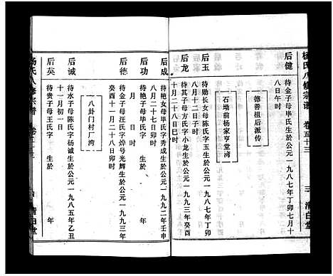 [下载][浠川杨氏大分八修宗谱_53卷_杨氏八修宗谱]湖北.浠川杨氏大分八修家谱_五十六.pdf