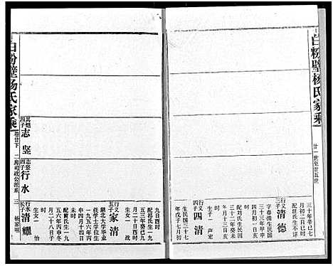 [下载][白粉壁杨氏宗谱]湖北.白粉壁杨氏家谱_九.pdf