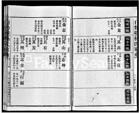 [下载][白粉壁杨氏家乘_38卷首末各1卷]湖北.白粉壁杨氏家乘_二十七.pdf