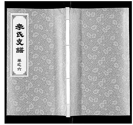 [下载][李氏支谱]河南.李氏支谱_六.pdf