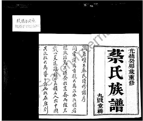 [下载][蔡氏族谱_18卷_润东坛王蔡氏重修族谱]江苏.蔡氏家谱.pdf