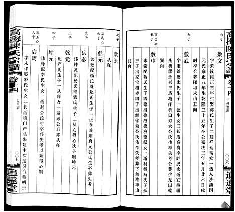 [下载][高梅陈氏宗谱_15卷_高梅陈氏宗谱]江苏.高梅陈氏家谱_十一.pdf