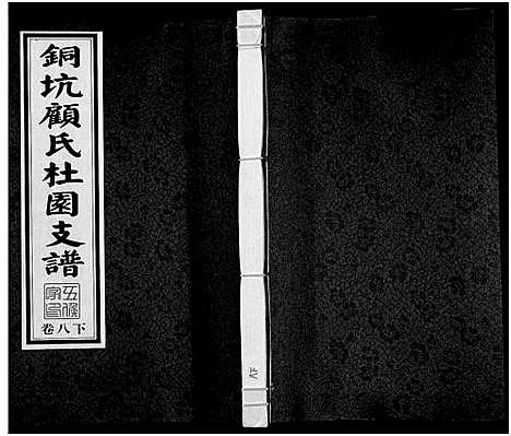 [下载][铜坑顾氏杜园支谱_9卷_铜坑顾氏杜园支谱_杜园顾氏支谱]江苏.铜坑顾氏杜园支谱_九.pdf