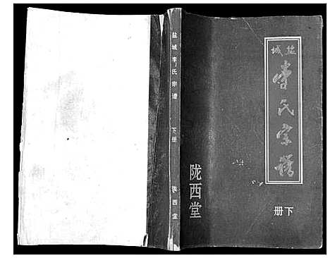 [下载][盐城李氏宗谱_2册]江苏.盐城李氏家谱_二.pdf