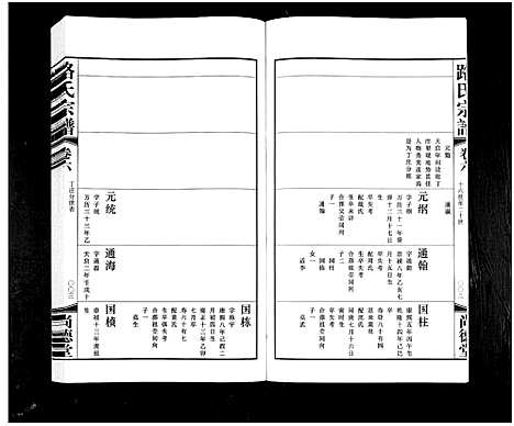 [下载][路氏宗谱_10卷]江苏.路氏家谱_六.pdf