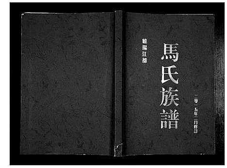 [下载][马氏族谱_不分卷]江苏.马氏家谱.pdf