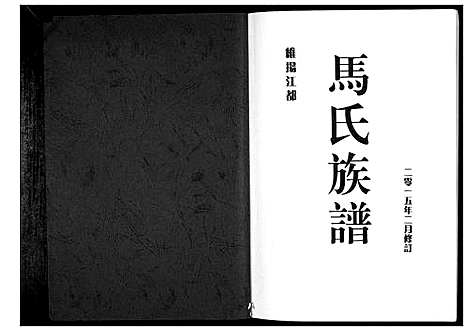 [下载][马氏族谱_不分卷]江苏.马氏家谱.pdf