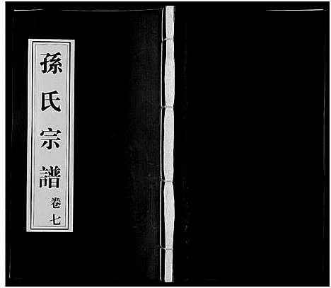 [下载][毗陵黄墅桥孙氏宗谱_8卷首1卷_孙氏宗谱_毗陵黄墅桥孙氏宗谱]江苏.毗陵黄墅桥孙氏家谱_七.pdf