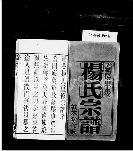 [下载][杨氏宗谱_16卷_罗巷杨氏宗谱]江苏.杨氏家谱.pdf