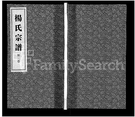 [下载][杨氏宗谱_11卷]江苏.杨氏家谱_二.pdf