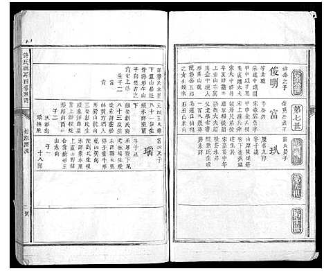 [下载][许氏琳房四修族谱_5卷]江西.许氏琳房四修家谱_二.pdf