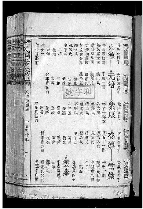 [下载][李氏四修族谱_6卷]江西/广东/福建.李氏四修家谱_二.pdf