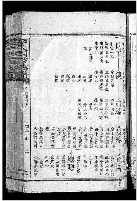 [下载][李氏四修族谱_6卷]江西/广东/福建.李氏四修家谱_二.pdf