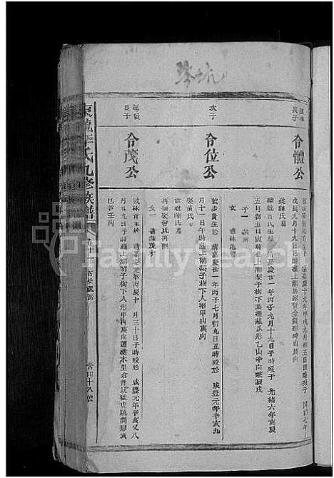 [下载][东龙李氏九修族谱_残卷]江西.东龙李氏九修家谱_三.pdf