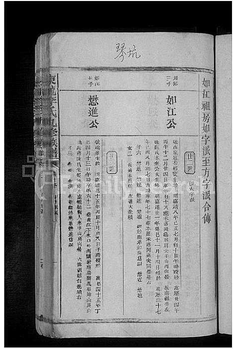 [下载][东龙李氏九修族谱_残卷]江西.东龙李氏九修家谱_六.pdf