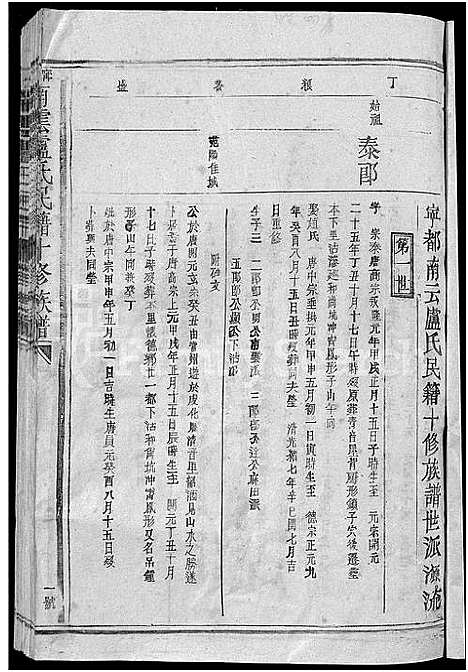 [下载][宁都南云卢氏民籍十修族谱_不分卷]江西.宁都南云卢氏民籍十修家谱_二.pdf