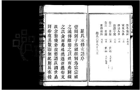 [下载][罗氏支谱_3卷]江西.罗氏支谱.pdf