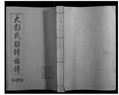 [下载][大彭氏联修族谱_40卷]江西.大彭氏联修家谱_五.pdf