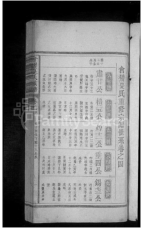 [下载][会稽夏氏族谱_6卷首2卷]江西.会稽夏氏家谱_六.pdf