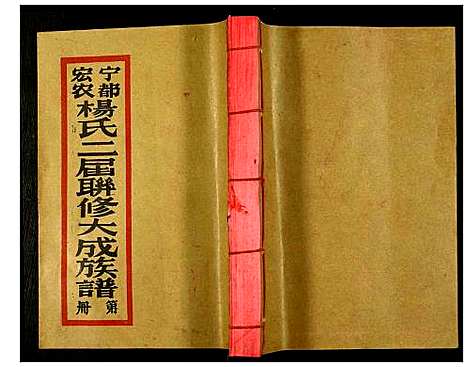 [下载][宁都宏农杨氏二届联修大成宗谱]江西.宁都宏农杨氏二届联修大成家谱_二.pdf