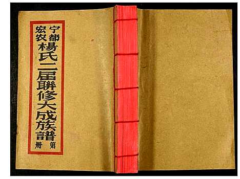 [下载][宁都宏农杨氏二届联修大成宗谱]江西.宁都宏农杨氏二届联修大成家谱_五.pdf