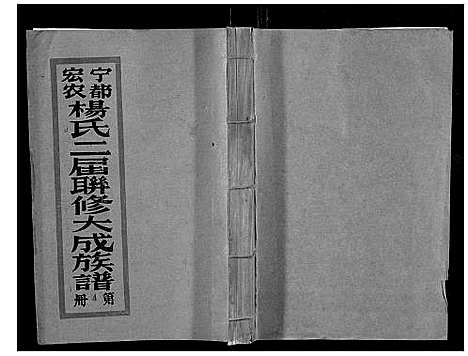 [下载][宁都宏农杨氏二届联修大成族谱_不分卷]江西.宁都宏农杨氏二届联修大成家谱_六.pdf