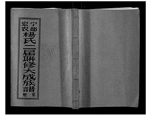 [下载][宁都宏农杨氏二届联修大成族谱_不分卷]江西.宁都宏农杨氏二届联修大成家谱_十二.pdf