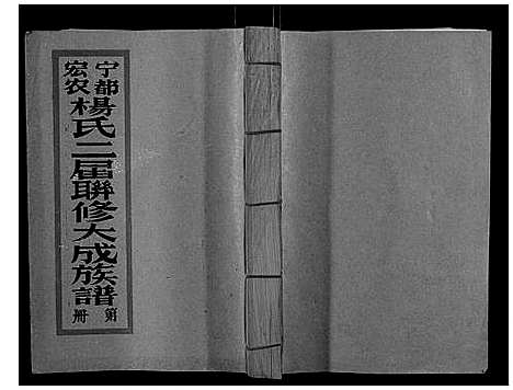 [下载][宁都宏农杨氏二届联修大成族谱_不分卷]江西.宁都宏农杨氏二届联修大成家谱_十三.pdf