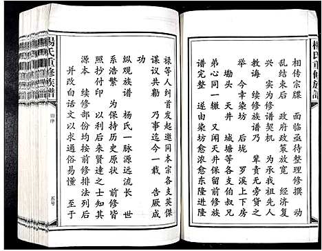 [下载][杨氏重修族谱_不分卷]江西.杨氏重修家谱_一.pdf