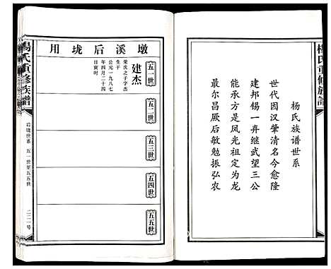 [下载][杨氏重修族谱_不分卷]江西.杨氏重修家谱_四.pdf