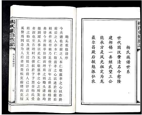 [下载][杨氏重修族谱_不分卷]江西.杨氏重修家谱_九.pdf