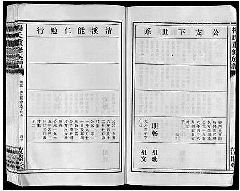 [下载][杨氏重修族谱_不分卷]江西.杨氏重修家谱_一.pdf