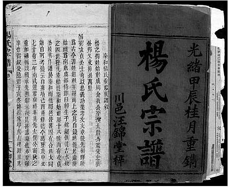 [下载][杨氏宗谱_16卷_含卷首_竟陵杨氏宗谱]江西.杨氏家谱_二.pdf