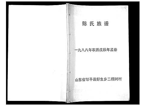 [下载][陈氏族谱_不分卷]山东.陈氏家谱.pdf