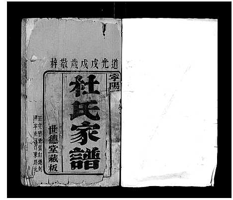 [下载][杜氏宗谱_不分卷]山东.杜氏家谱_一.pdf