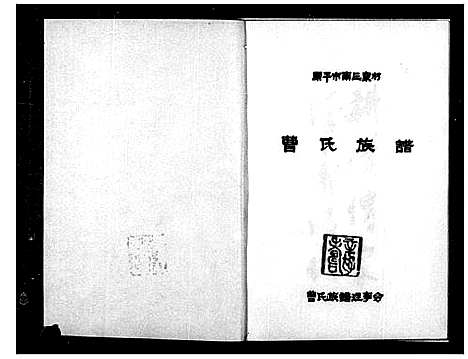 [下载][原平市南三泉村曹氏族谱_曹氏族谱]山西.原平市南三泉村曹氏家谱.pdf