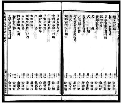 [下载][九郎溪俞氏宗谱_24卷]浙江.九郎溪俞氏家谱_三.pdf