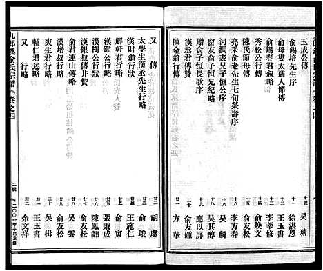 [下载][九郎溪俞氏宗谱_24卷]浙江.九郎溪俞氏家谱_四.pdf