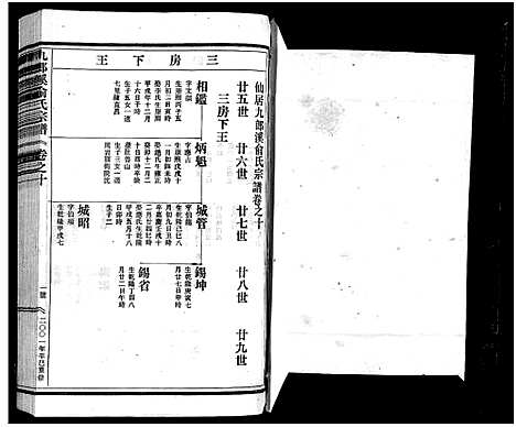 [下载][九郎溪俞氏宗谱_24卷]浙江.九郎溪俞氏家谱_十.pdf